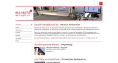 Desktop Screenshot of marzohl.ch